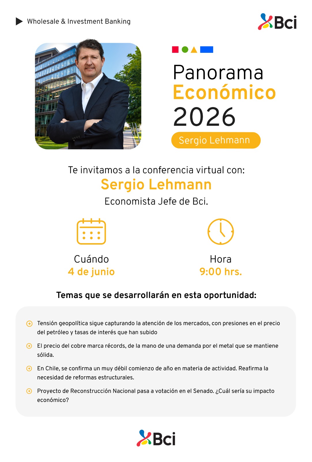 Afiche del evento